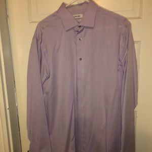 Light purple mens dress shirt